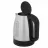 Ceainic electric SCARLETT SC-EK21S95, 1.8 l,  2200 W,  Inox,  Plastic,  Filtru,  Baza rotativa,  Indicator nivel apa,  Inox,  Negru