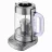 Ceainic electric Sencor SWK 1590SS, 1.5 l,  1500 W,  Inox,  Plastic,  Filtru,  Baza rotativa,  Indicator nivel apa,  Transparent,  Inox