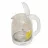 Ceainic electric Vegas VEK-0038W, 1.7 l,  2200 W,  Sticla,  Plastic,  Baza rotativa,  Indicator functionare,  Depozitarea cablului,  Transparent,  Alb