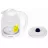 Ceainic electric Vegas VEK-0038W, 1.7 l,  2200 W,  Sticla,  Plastic,  Baza rotativa,  Indicator functionare,  Depozitarea cablului,  Transparent,  Alb