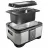 Sous Vide GORENJE SVI6B, 6 l,  550 W,   Pregatire cu aburi,  Regim innabusire,  Inox,  Negru