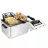 Friteuza Kitfort KT-2025, 3270 W,  10 l,  Inox,  Negru