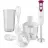 Blender SCARLETT SC-HB42M41, 750 W,   0.6 l,  2 viteze,  Functie turbo,  Alb,  Violet