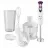 Blender SCARLETT SC-HB42M43, 750 W,  0.6 l,  2 viteze,  Functie turbo,  Alb,  Violet