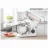 Robot de bucatarie Sencor STM 3730, 800 W,  4 l,  6 viteze,  Pentru framantare,  Pentru amestecare,  Mixer,  Alb,  Gri
