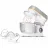 Robot de bucatarie Sencor STM 3730, 800 W,  4 l,  6 viteze,  Pentru framantare,  Pentru amestecare,  Mixer,  Alb,  Gri