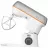 Robot de bucatarie Sencor STM 3730, 800 W,  4 l,  6 viteze,  Pentru framantare,  Pentru amestecare,  Mixer,  Alb,  Gri