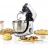 Robot de bucatarie Tefal QB516D38, 1100 W,  4.6 l,  8 viteze,  Blender,  Pentru framantare,  Masina de tocat carne,  Inox