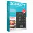 Cantar de bucatarie SCARLETT SC KS57P64, 10 kg, Sticla calita, Functie tara, Negru, 2 x AAA