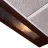 Hota Eurolux CLASSICO 60 BROWN, 450 m³/h,  1 motor,  60 cm,  Filtru din aluminiu absorbant de grasimi,  Maro