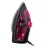 Fier de calcat PANASONIC NI-U400CPTW, Talpa ceramica, 2300 W, 120 g/min, 300 ml, Fuchsia, Negru