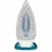 Fier de calcat Tefal FV5718E0, Durilium Airglide Autoclean, 2500 W, 195 g/min, 270 ml, Turcoaz, Alb