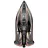 Fier de calcat Tefal FV9845E0, Durilium Airglide Autoclean, 3200 W, 260 g/min, 350 ml, Negru, Auriu