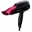 Uscator de par PANASONIC EH-NA65-K865, 2000 W, 3 trepte de viteza, 4 regimuri de temperatura, Functie ionica, Negru, Roz