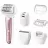 Epilator PANASONIC ES-EL8A-P520, 60 pensete, 7 duze, 3 trepte de viteza, Alb, Roz