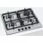 Варочная газовая панель BOSCH PGH6B5O90R, 4 конфорки, Электроподжиг, Нержавеющая сталь