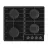 Варочная газовая панель GORENJE GT642AB, 4 конфорки,  Конфорка Wok,  Электроподжиг,  Закаленное стекло,  Черный