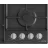 Plita incorporabila cu gaz GORENJE GW641EXB, 4 arzatoare, Arzator Wok, Email, Aprindere electrica, Negru