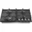 Plita incorporabila cu gaz GORENJE GW641EXB, 4 arzatoare, Arzator Wok, Email, Aprindere electrica, Negru