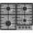 Plita incorporabila cu gaz GORENJE G642ABX, 4 arzatoare, Aprindere electrica, Inox, Negru