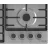 Plita incorporabila cu gaz GORENJE G642ABX, 4 arzatoare, Aprindere electrica, Inox, Negru