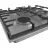 Plita incorporabila cu gaz GORENJE G642ABX, 4 arzatoare, Aprindere electrica, Inox, Negru