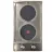 Plita electrica incorporabila Eurolux HBBR32EX, 2 arzatoare, Control mecanic, Inox, Negru
