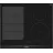 Plita incorporabila cu inductie SIEMENS EX675LEC1E, 4 arzatoare,  Vitroceramica,  Control sensor,  Negru
