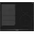 Plita incorporabila cu inductie SIEMENS EX675LEC1E, 4 arzatoare,  Vitroceramica,  Control sensor,  Negru