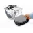Aspirator cu container BOSCH BGC2U230, 550 W, 1.4 l, 77 dB, HEPA 13, Bordo, Negru