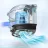 Aspirator cu container BOSCH BGC21X350, 550 W, 2 l, 78 dB, HEPA 13, Bordo, Negru