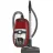 Aspirator cu container MIELE SKCR3 Blizzard CX1 Cat&Dog, 1100 W, 2 l, 76 dB, HEPA AirClean, Rosu, Negru