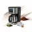 Cafetiera Heinner HCM900XMC, 1 l, 900 W, Inox, Negru