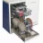 Masina de spalat vase Heinner HDWBI4593TE++, 10 seturi, 9 programe, Control electronic, 45 cm, Alb, E