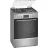 Aragaz combinat BOSCH HXS59AI50Q, 66 l,  4 arzatoare,  Aprindere electrica,  Grill,  Timer,  Curatare catalitica,  60 cm,  Inox