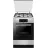 Aragaz combinat HANSA FCMXS69363, 77 l,  4 arzatoare,  Aprindere electrica,  Grill,  Timer,  Curatare traditionala,  60 cm,  Inox, A