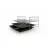 Cuptor electric incorporabil BOSCH HBF113BR0Q, 66 l, 5 functii, Grill, Timer, Curatare traditionala, Inox, Negru, A