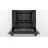 Cuptor electric incorporabil BOSCH HBF113BR0Q, 66 l, 5 functii, Grill, Timer, Curatare traditionala, Inox, Negru, A