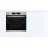Cuptor electric incorporabil BOSCH HBG6730S1, 71 l, 10 functii, Grill, Timer, Curatare pirolitica, Inox, Negru, A+