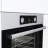 Встраиваемая  электрическая духовка GORENJE BO 6735 E02X, 77 л, 10 режимов, Гриль, Таймер, Очистка паром AquaClean, Черный, Нержавеющая сталь, A