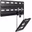 Suport perete Samsung WMN-A50EB, 43", 85", 200x200, 60 kg, Negru