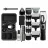Trimmer Wahl Multi Purpose Grooming Kit 09854-616, Retea, Acumulator, 10 setari de lungime, 0.7-12 mm, Negru, Argintiu