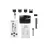 Trimer Wahl 05606-308, 2 x AA, 4 setari de lungime, 0.7-12 mm, Argintiu