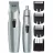 Trimmer Wahl 05606-308, 2 x AA, 4 setari de lungime, 0.7-12 mm, Argintiu