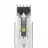 Trimer Wahl 1541-0462, Acumulator, 18 setari de lungime, 0.5-24 mm, Argintiu
