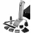 Trimer Wahl 9818-116, Acumulator, 0.5-12 mm, Argintiu