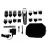 Trimer Wahl 9888-1316, Acumulator, 19 setari de lungime, 0.7-25 mm, Negru, Argintiu