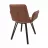 Scaun DP DC-18, Placaj,  Spuma poliuretanica,  Catifea,  Rusty, 61 x 63 x 82