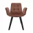 Scaun DP DC-18, Placaj,  Spuma poliuretanica,  Catifea,  Rusty, 61 x 63 x 82