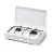 Aragaz de masa Femas Femas2alb, 2 arzatoare, Email, Control mecanic, Alb